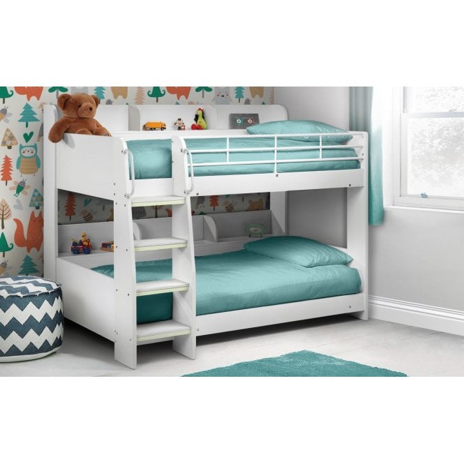 Julian Bowen Domino Bunk Bed - All White