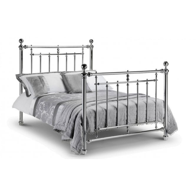 Julian Bowen Empress Chrome King Size Bed