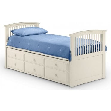 Hornblower  Cabin Bed - Stone White