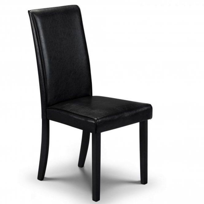 Julian Bowen Hudson Black Dining Chair