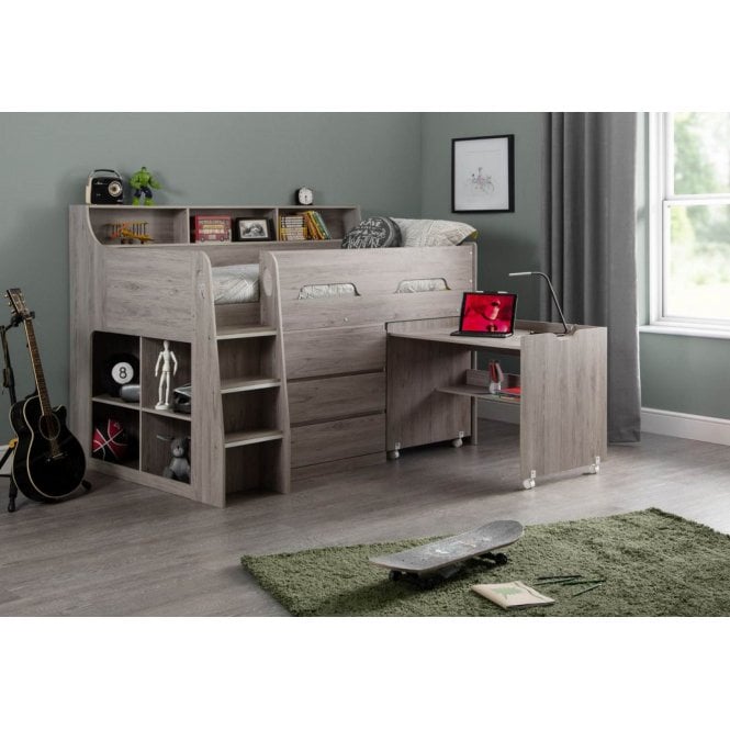 Julian Bowen Jupiter Midsleeper - Grey Oak