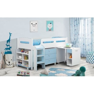 Kimbo Cabin Bed - Blue