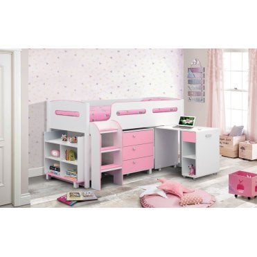 Kimbo Cabin Bed - Pink