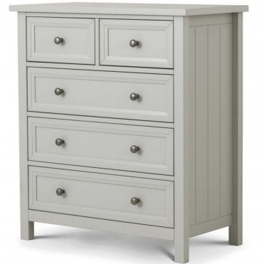 Maine 3+2 Drawer Chest - Dove Grey