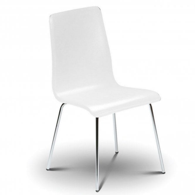 Julian Bowen Mandy Chair - White