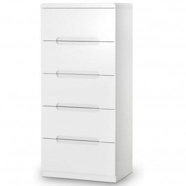 Manhattan 5 Drawer Narrow Chest