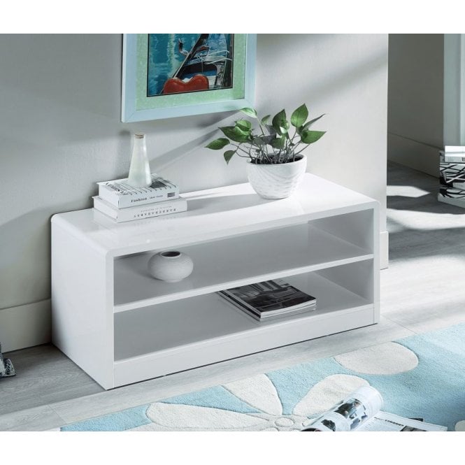 Julian Bowen Manhattan High Gloss Compact TV Unit
