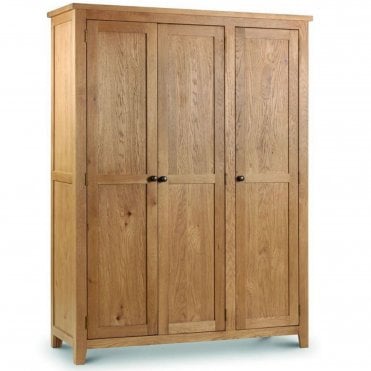 Marlborough Oak 3 Door Wardrobe