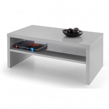 Metro High Gloss Coffee Table - Grey
