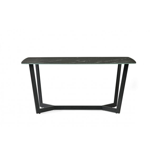 Julian Bowen Olympus Dining Table - Black Marble