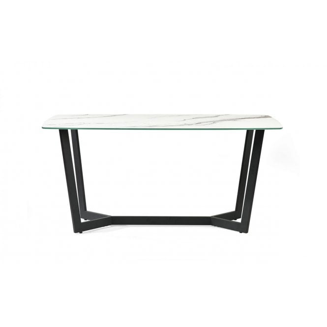 Julian Bowen Olympus Dining Table - White Marble