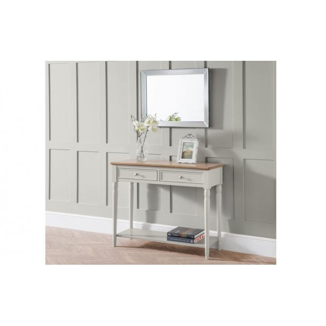 Julian Bowen Provence 2 Drawer Console Table