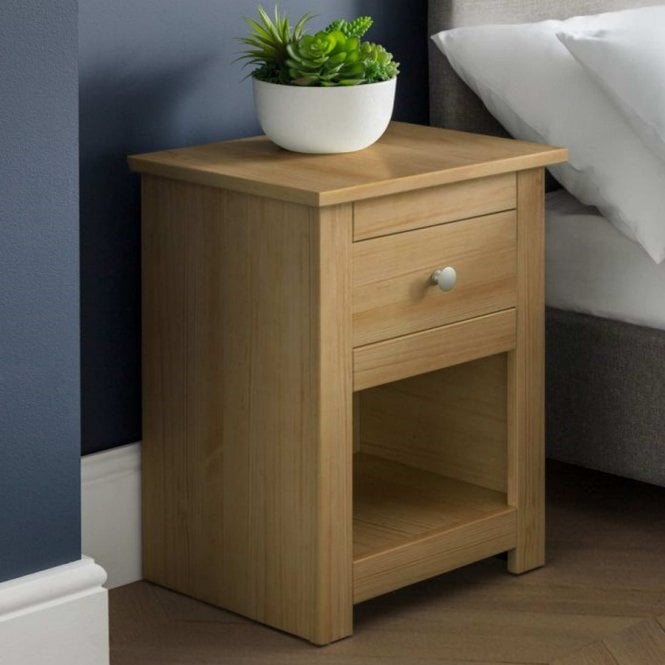 Julian Bowen Radley Bedside - Waxed Pine
