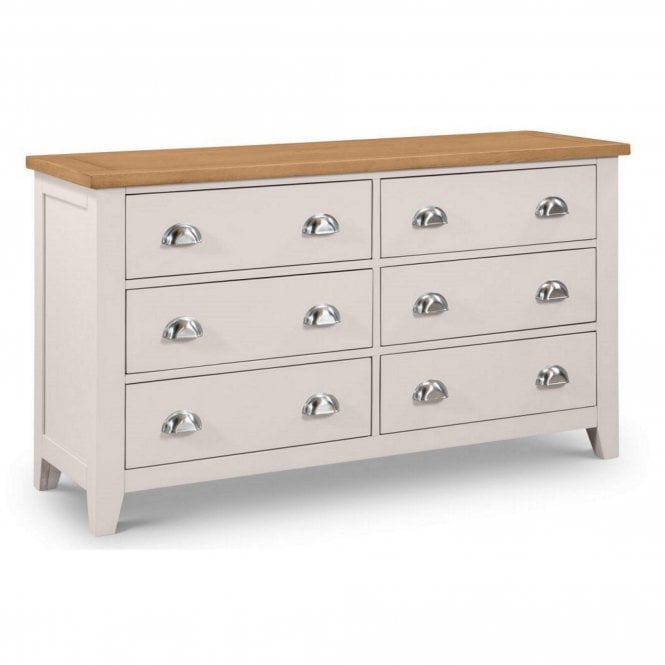 Julian Bowen Richmond 6 Drawer Wide Chest