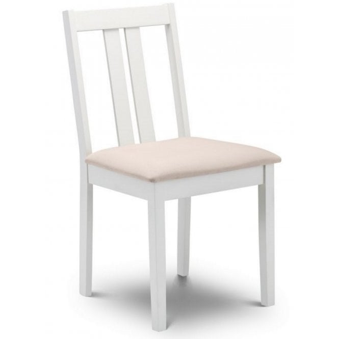 Julian Bowen Rufford Ivory Chair