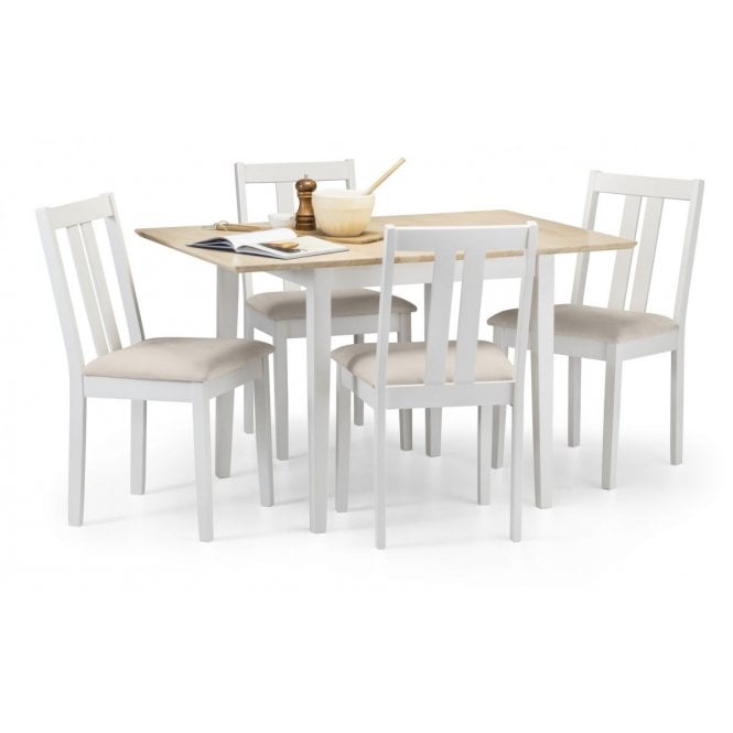 Julian Bowen Rufford Two Tone Dining Set