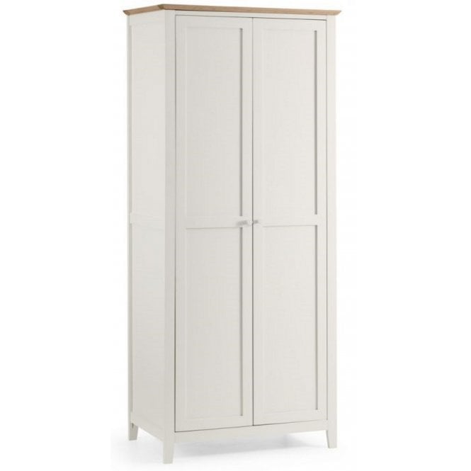 Julian Bowen Salerno Two Tone 2 Door Wardrobe