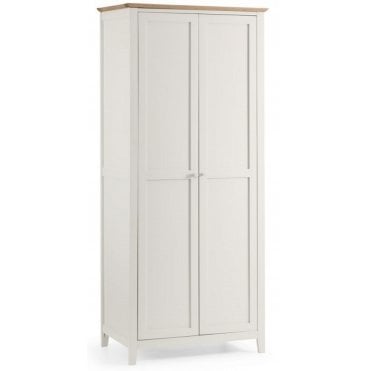 Salerno Two Tone 2 Door Wardrobe