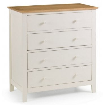 Salerno Two Tone 4 Drawer Chest