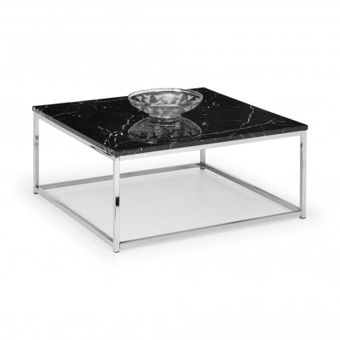 Julian Bowen Scala Black Marble Top Coffee Table