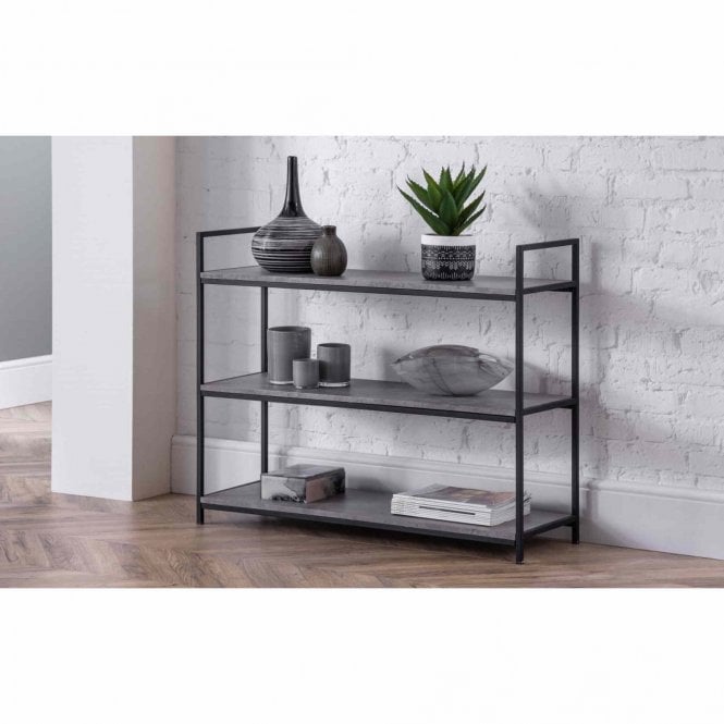 Julian Bowen Staten Low Bookcase