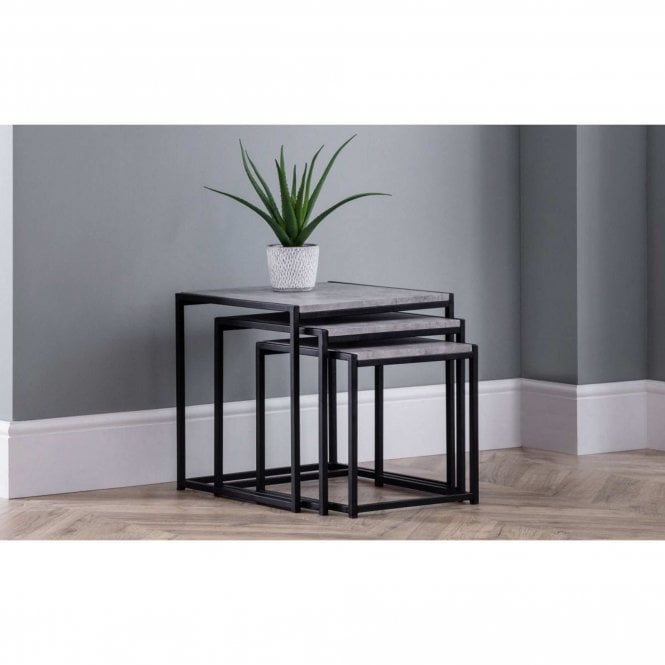 Julian Bowen Staten Nest of Tables
