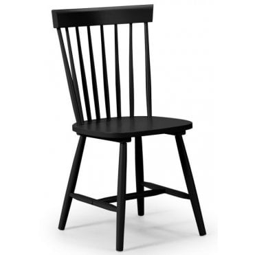 Torino Black Chair - Set of 2