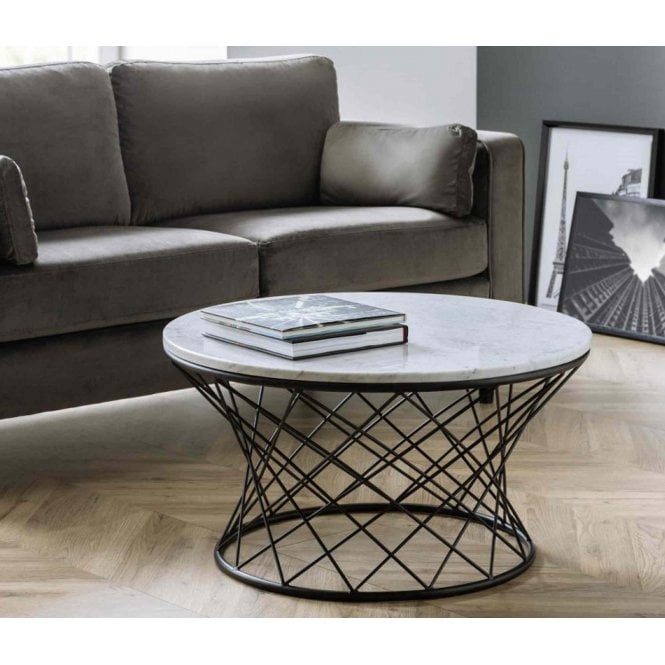 Julian Bowen Trevi Marble Coffee Table