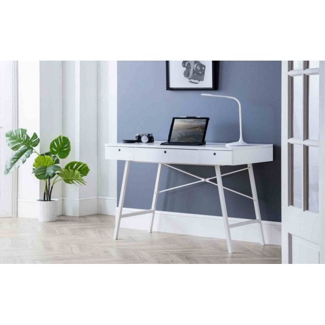 Julian Bowen Trianon Desk - White