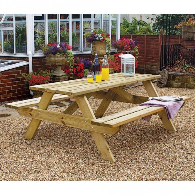 Kelkay Appleton 6 Seater Picnic Bench