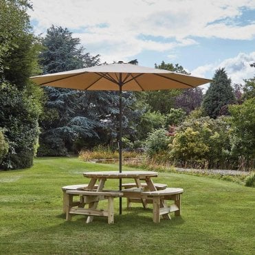 Appleton Round Picnic Bench