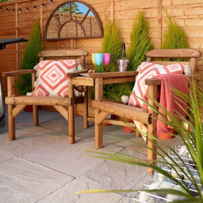 Kelkay Thornton Rustic Alcove Seat