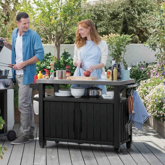 Keter Unity Double BBQ Table