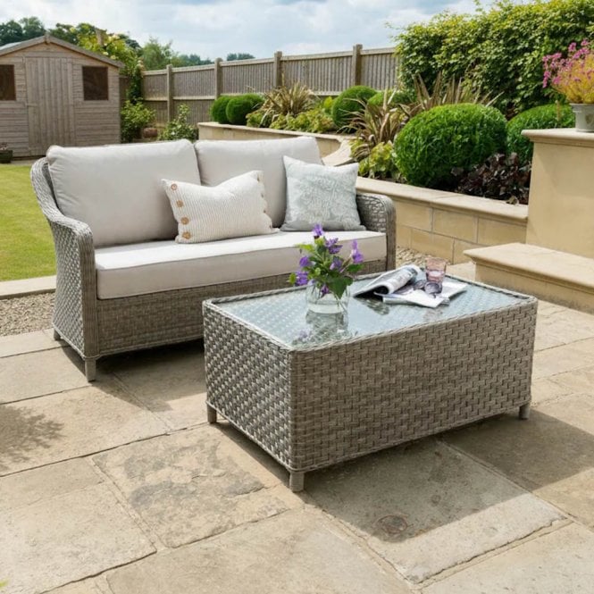 Kettler Charlbury Signature 2 Seat Sofa and Coffee Table