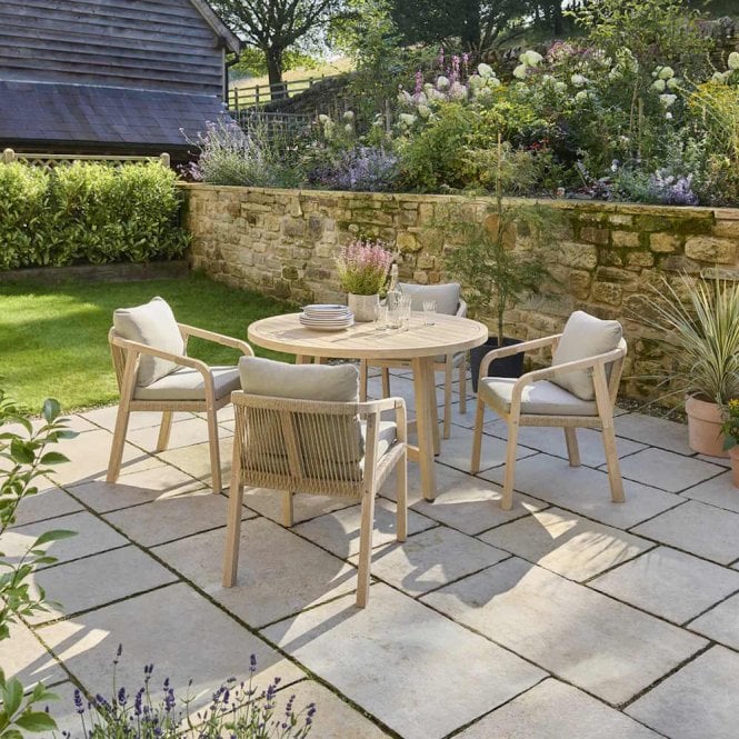 Kettler Cora 4 Seat Round Dining Set