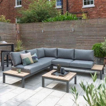 Elba Low Lounge Signature Corner Set With Coffee Table