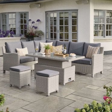Palma Signature Corner Right Side Dining Set