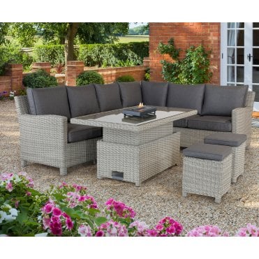 Palma Signature Left Hand Corner Dining Set