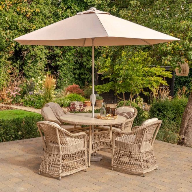 Kettler Sahara 4 Seat Set with Parasol
