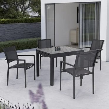 Sento 4 Seat Extendable Dining Set