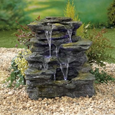 Como Springs Fountain with LEDS
