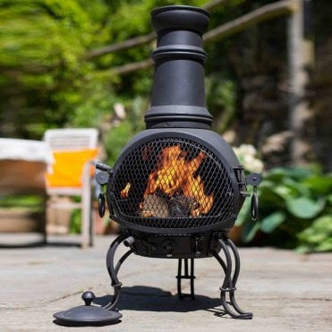 Murcia Chimenea With Grill Medium