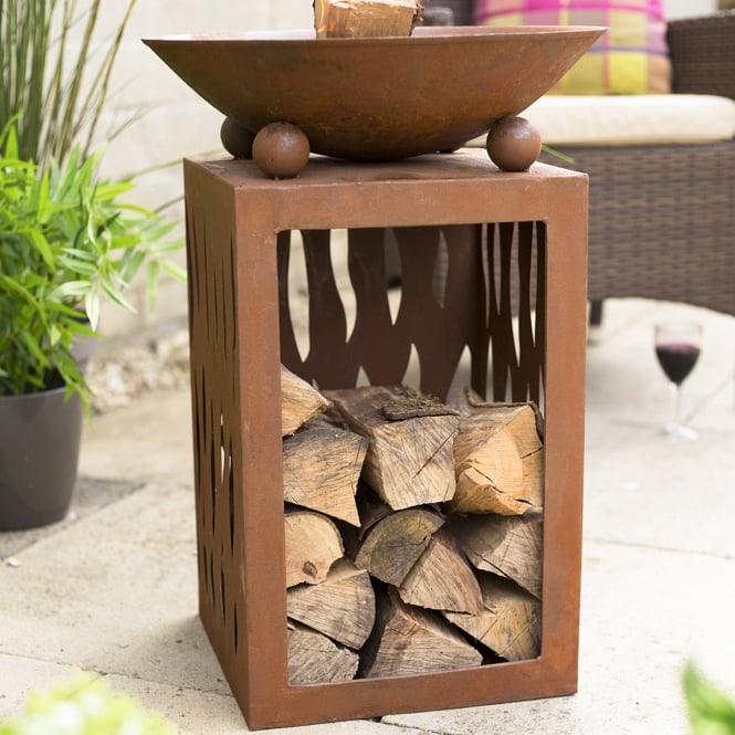 La Hacienda Ochiba Firepit With Stand