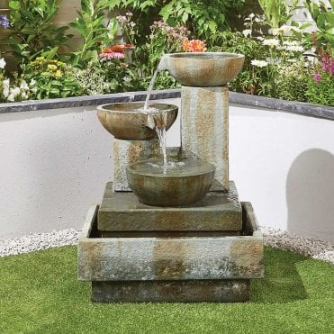 Patina Bowls Fountain