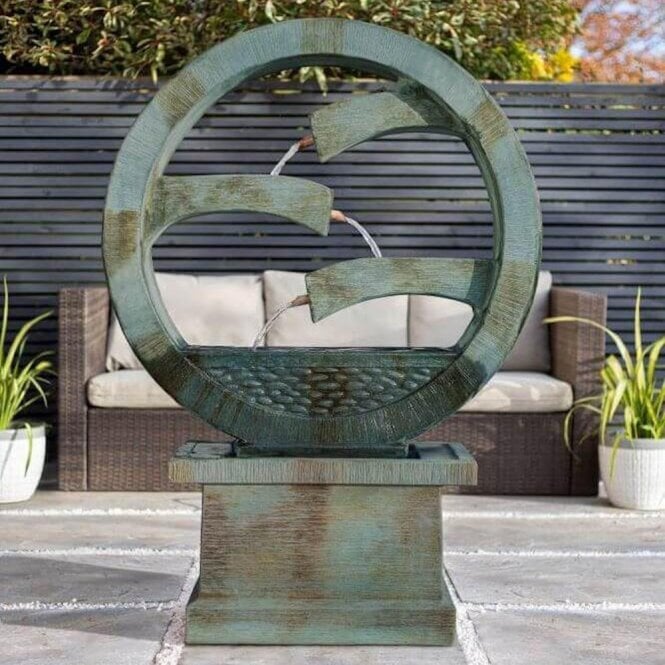 La Hacienda Tranquil Spills Fountain