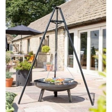 Tripod With Hanging Grill