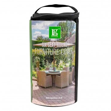 Deluxe Cover - 6 Seat Round Dining Set
