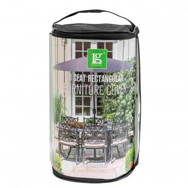 Deluxe Cover - 8 Seat Rectangular Dining Set