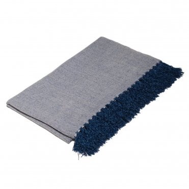 Diamond Outdoor Throw - Blue