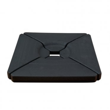 Fillable Cantilever Parasol Base - Black